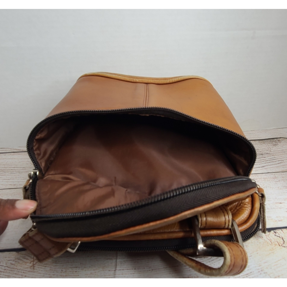 Brown Vintage Latico Handbag 100% leather - Picture 5 of 6